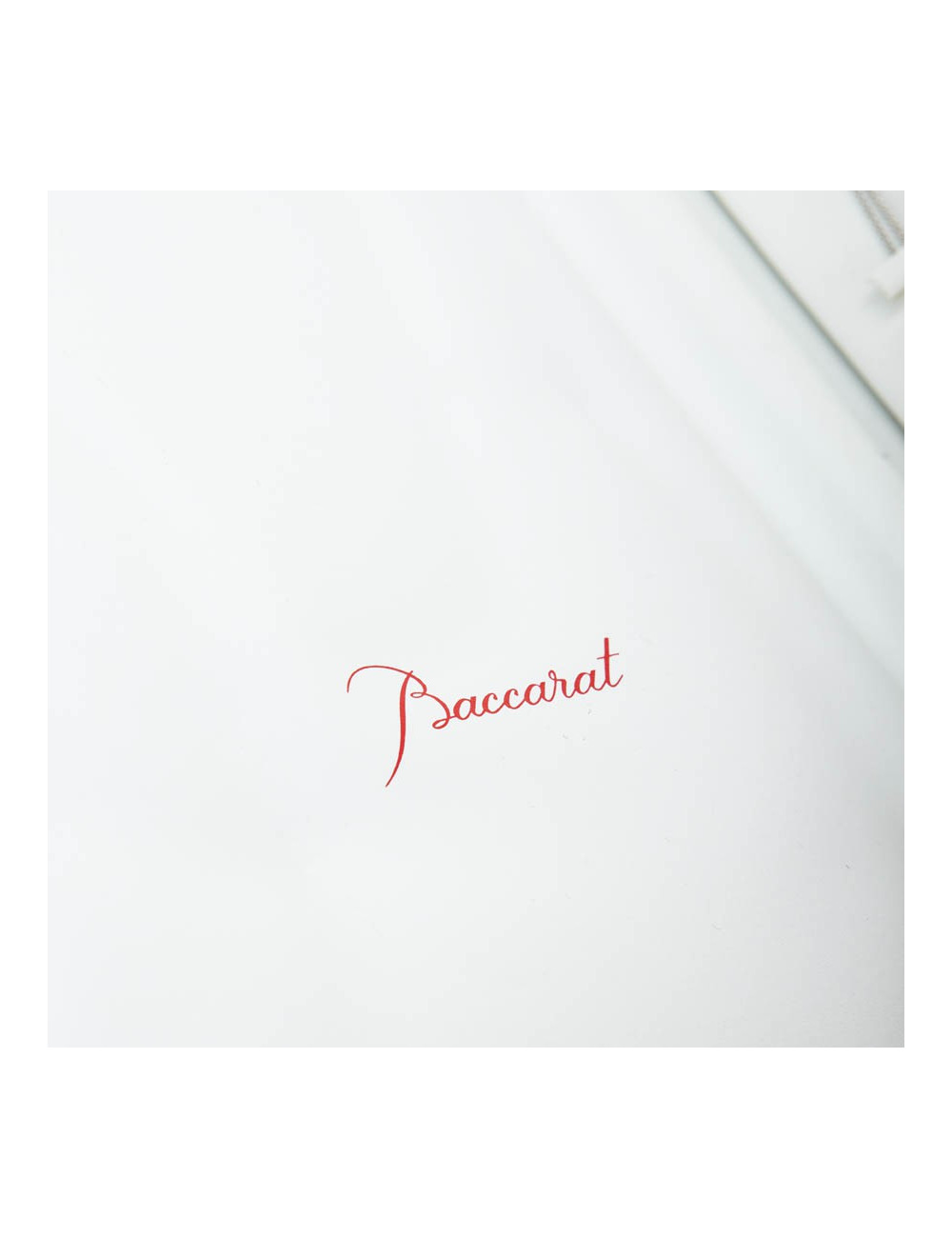 BACCARAT necklace silver