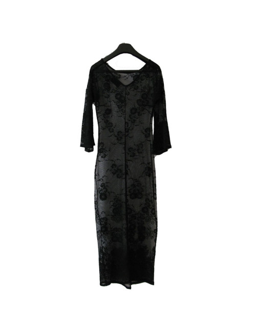 Fond de robe D&G en dentelle noire