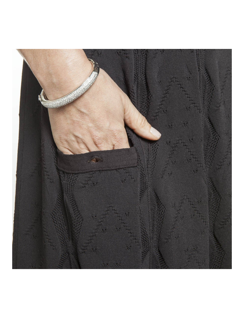 Dress CHANEL dark brown t 44