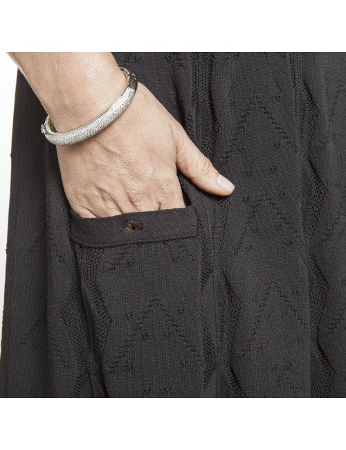 Robe CHANEL marron foncé t 44