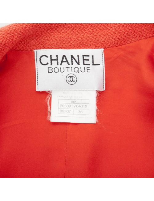 Jacket short CHANEL orange