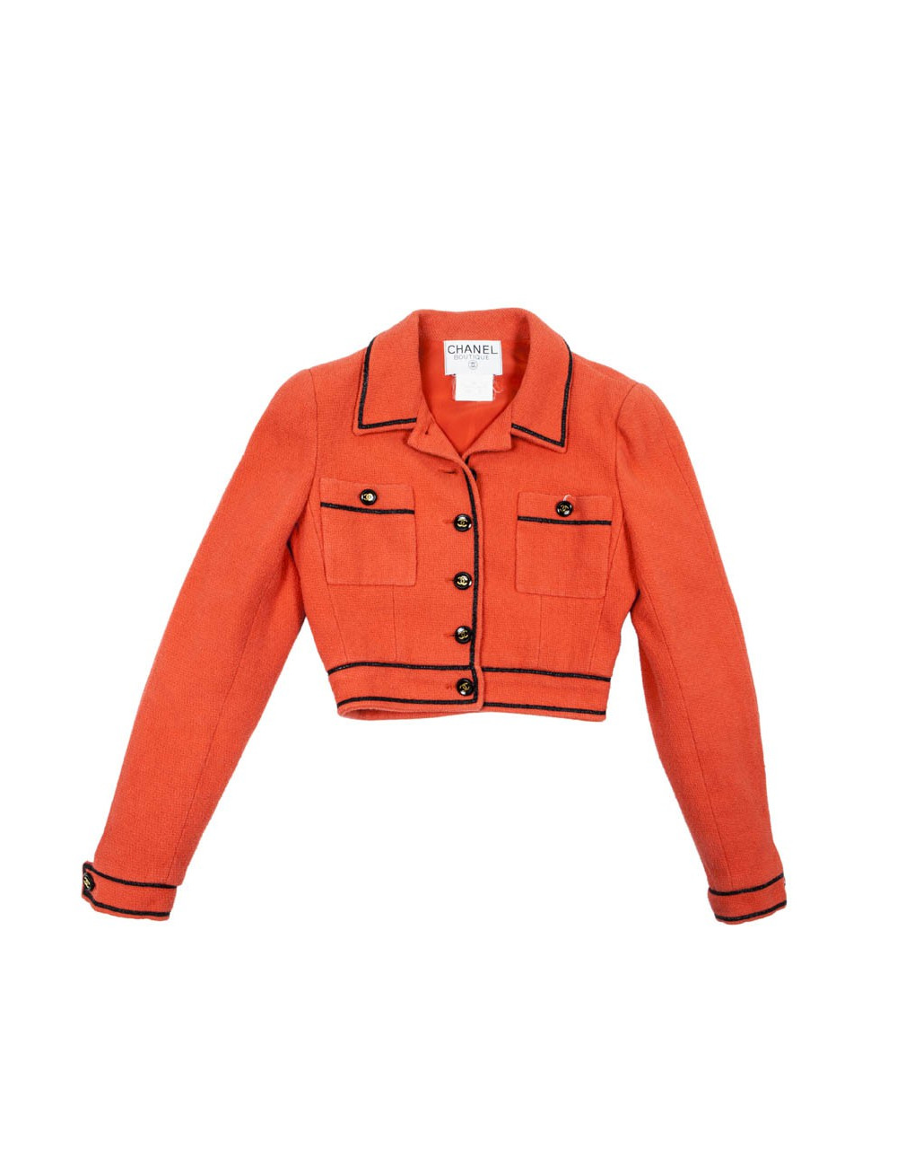 Veste courte CHANEL orange