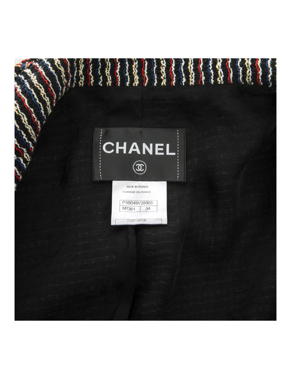 Veste CHANEL T 36 fr