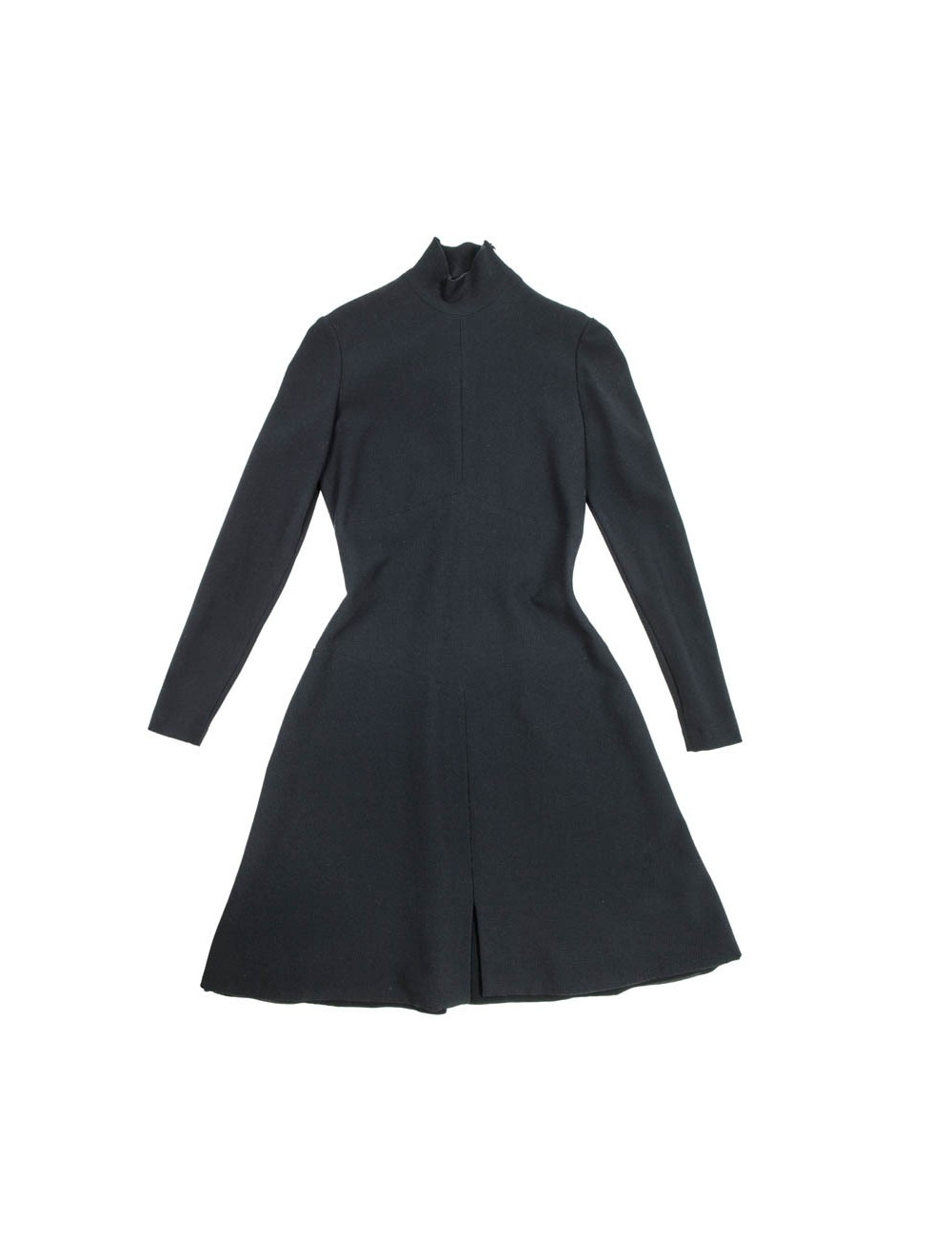 CHANEL T 40 en stetch black dress