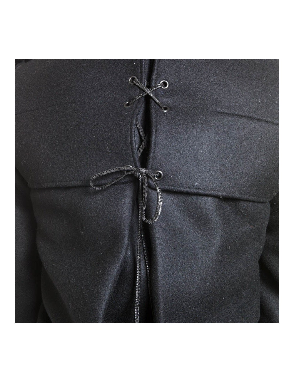 Veste militaire noir  DIOR  en feutrine T 40 fr