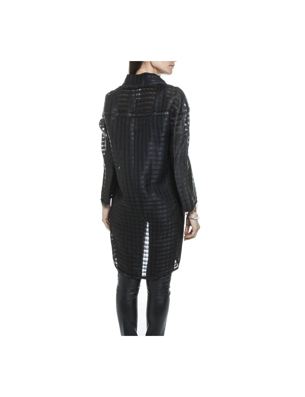 Manteau CHANEL en organza