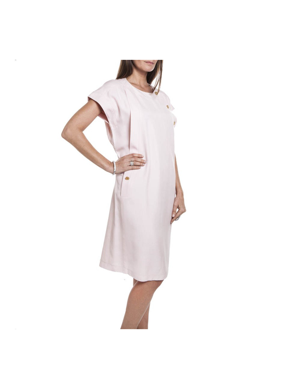 Robe CHANEL T 40 Vintage rose
