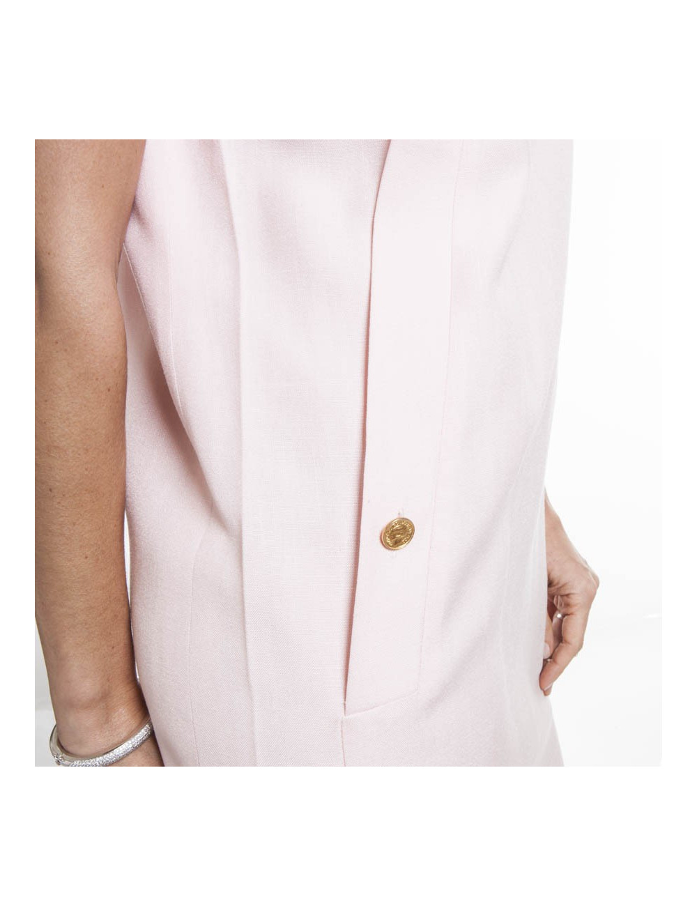 Robe CHANEL T 40 Vintage rose