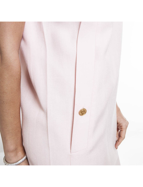 Robe CHANEL T 40 Vintage rose