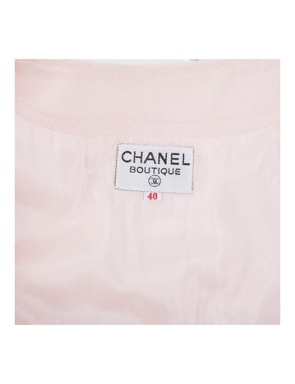 Dress CHANEL T 40 Vintage rose