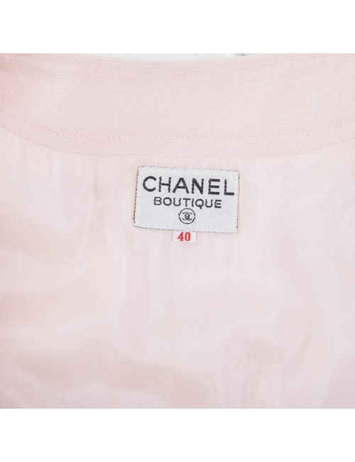 Robe CHANEL T 40 Vintage rose