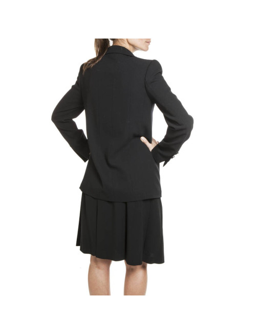 Ensemble CHANEL T 38 noir en laine 