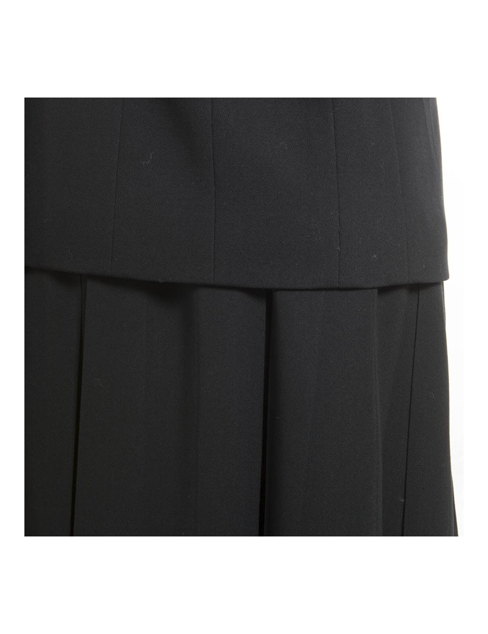 Ensemble CHANEL T 38 noir en laine 