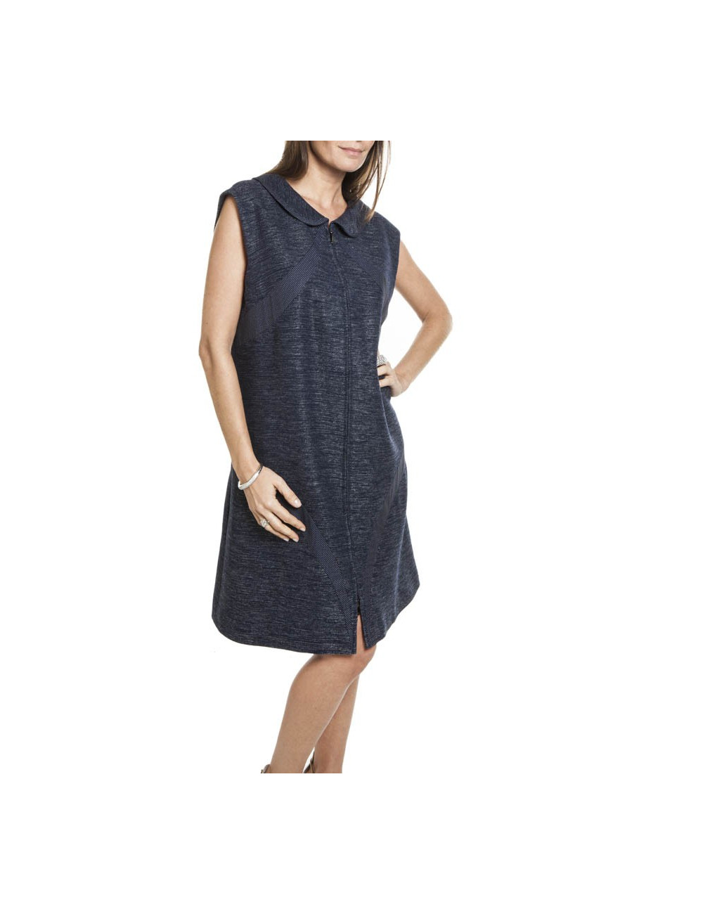 Robe CHANEL T 50 bleu 