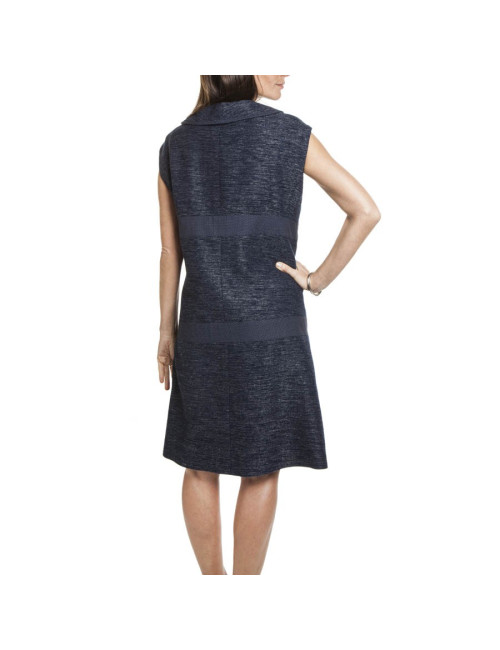 Robe CHANEL T 50 bleu 