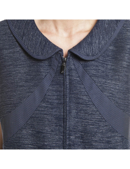 Robe CHANEL T 50 bleu 