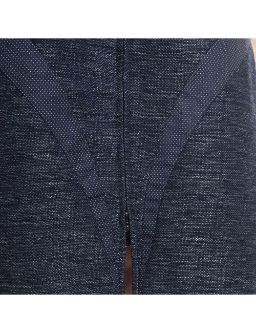 Robe CHANEL T 50 bleu 