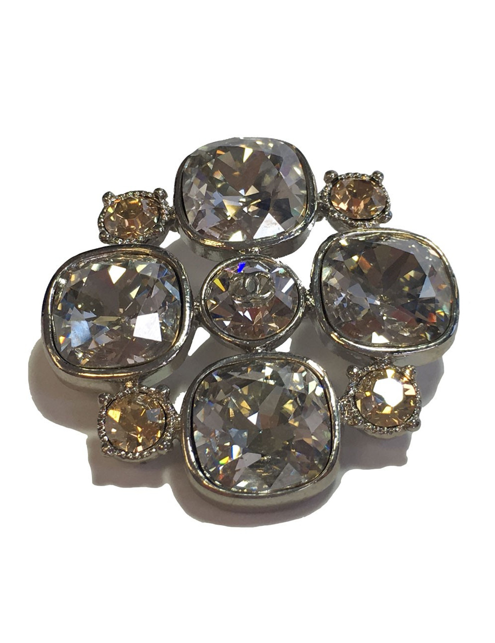 Broche CHANEL strass