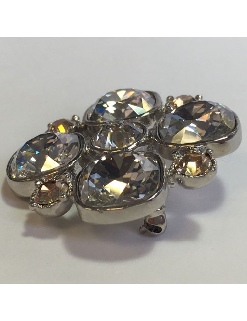 Broche CHANEL strass