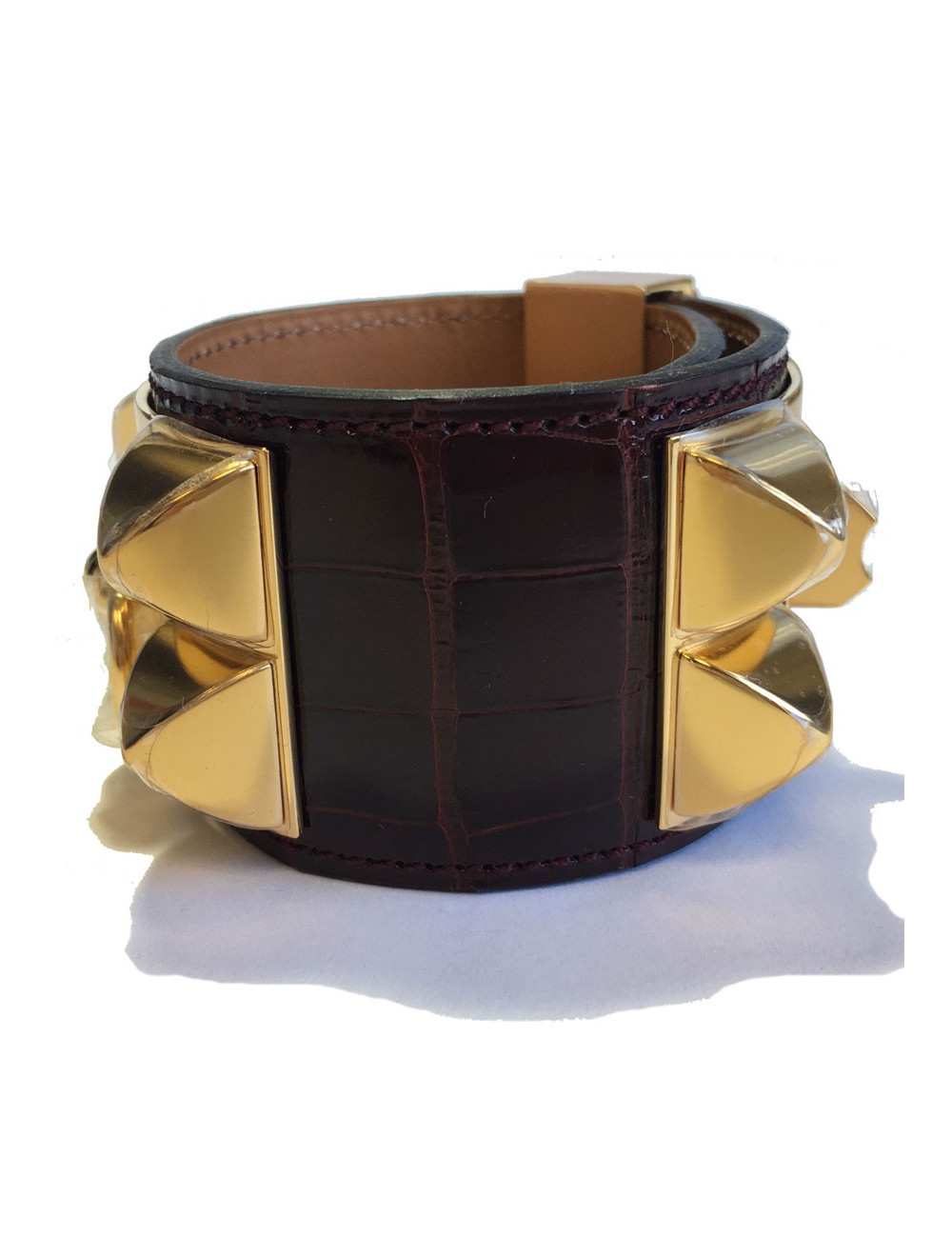 Manchette MEDOR HERMES alligator