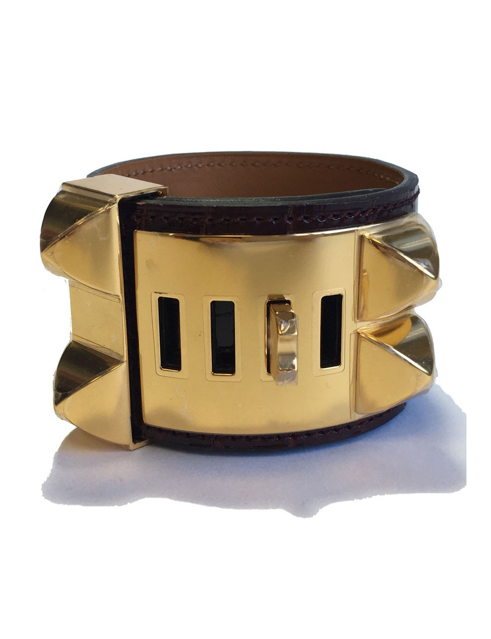 Manchette MEDOR HERMES alligator