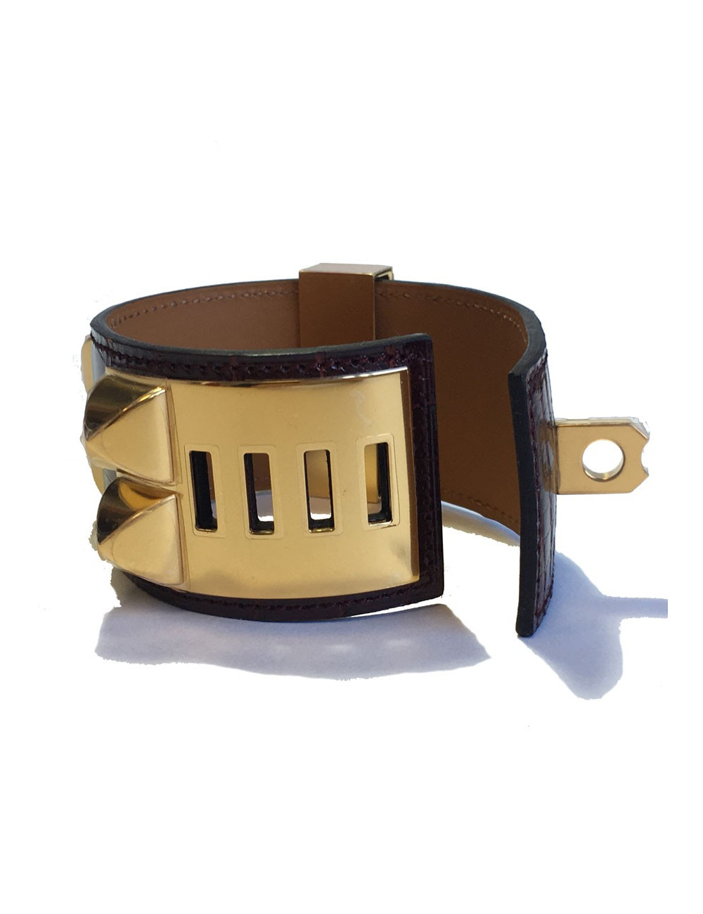 Manchette MEDOR HERMES alligator