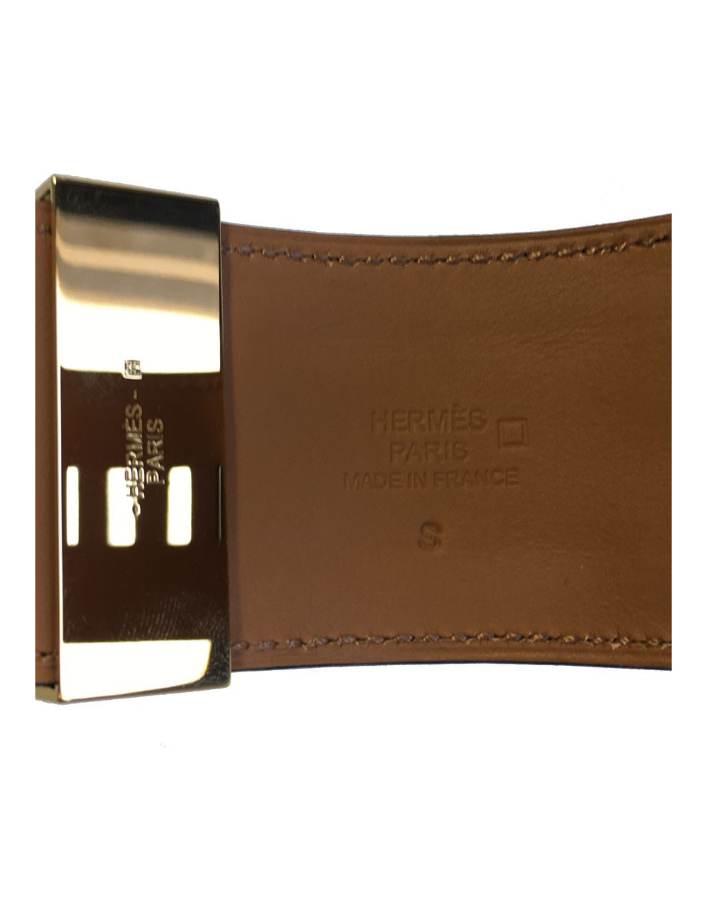 Manchette MEDOR HERMES alligator mississipi couleur graphite