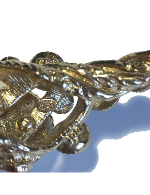 Bracelet CHANEL pâte de verre et perles nacrées