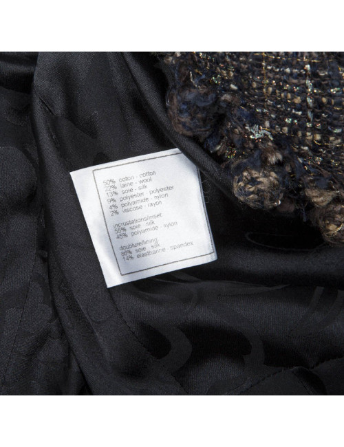 Jacket Tweed CHANEL multicolor t 38 EN
