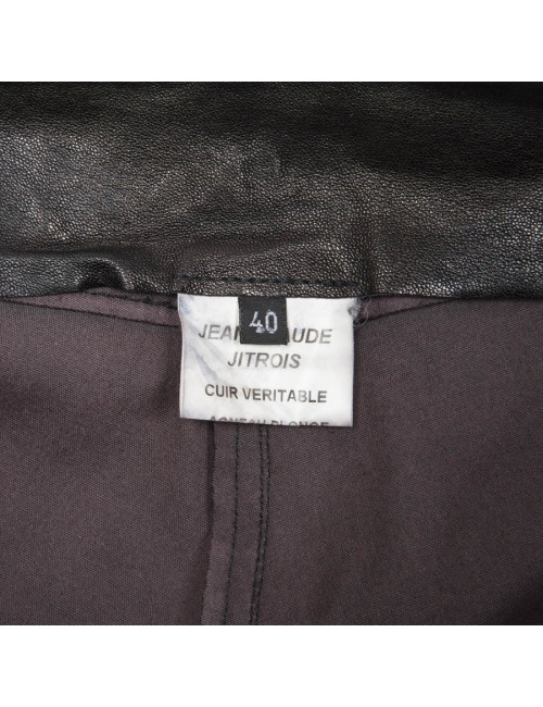 Pantalon JITROIS T 40 FR cuir 