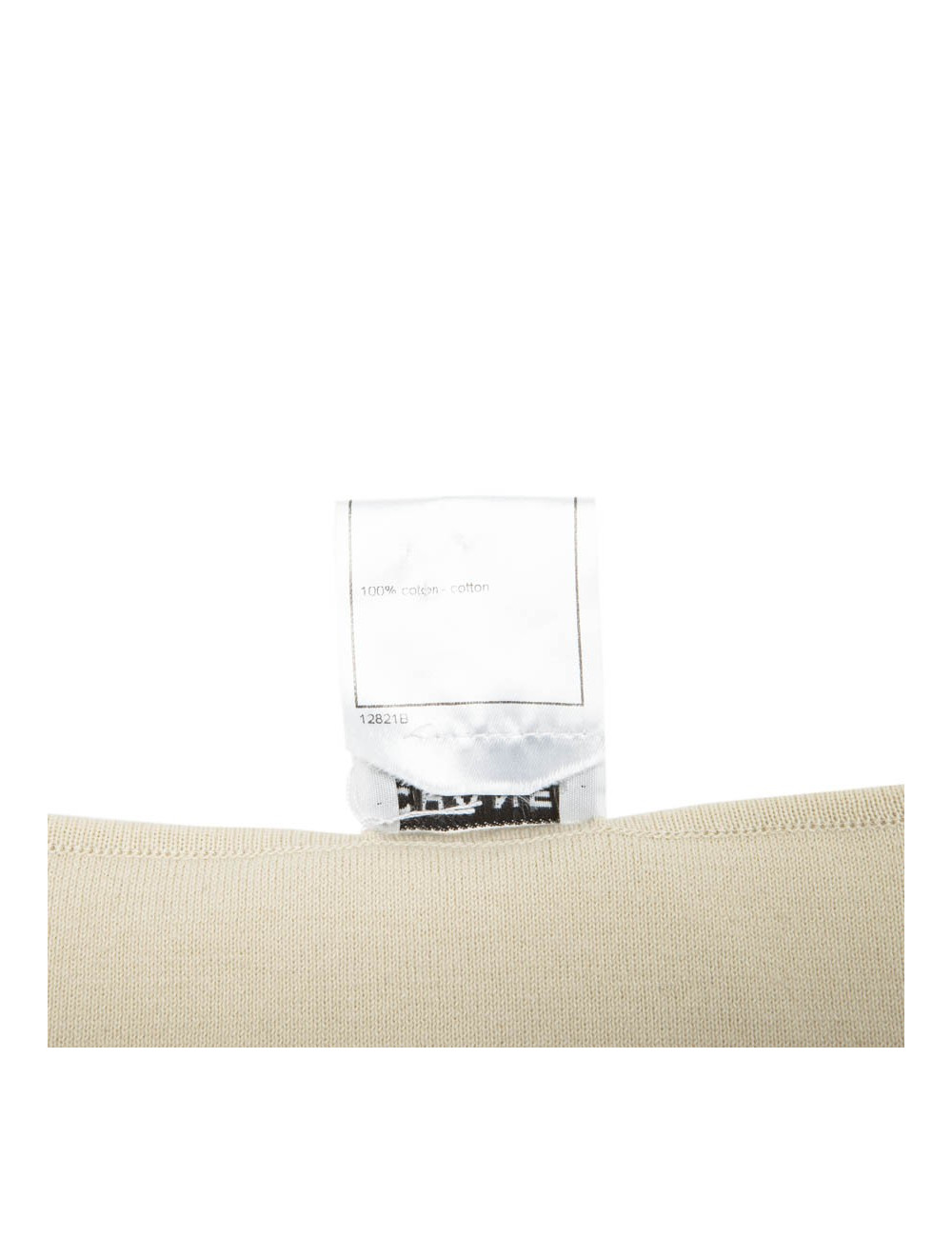 Haut CHANEL T 40 lainé écrue