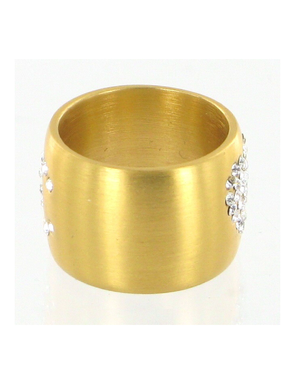 Bague strass double face CHANEL