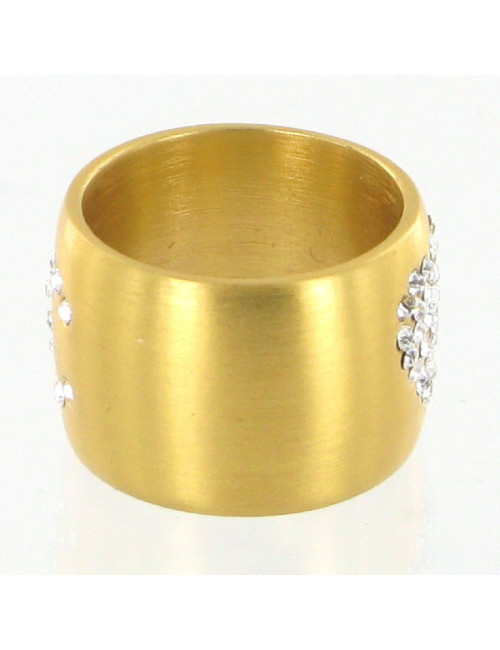 Bague strass double face CHANEL