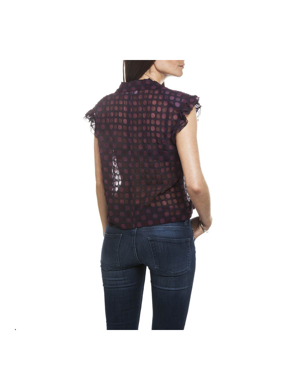 Blouse CHANEL à pois