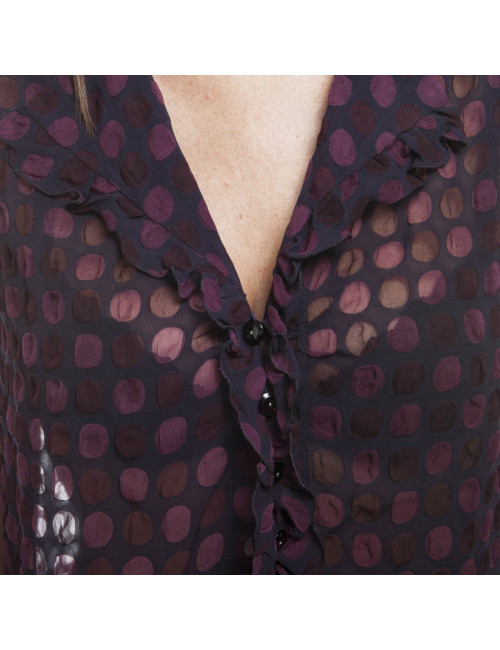 Blouse CHANEL à pois