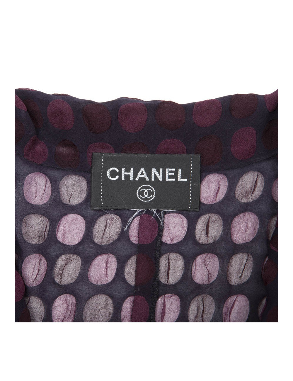 Blouse CHANEL à pois