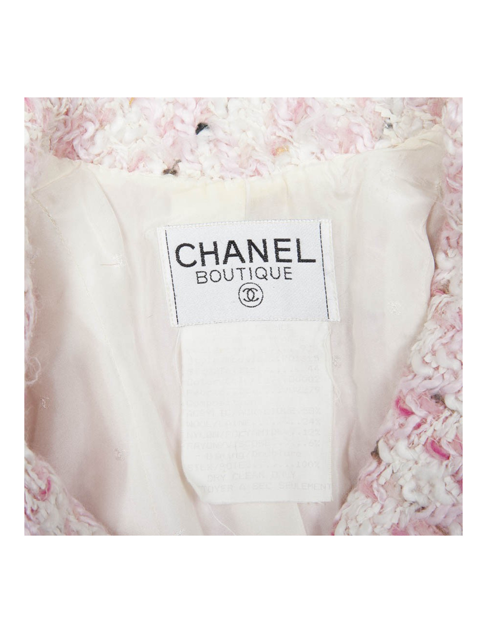 Veste CHANEL T   ROSE
