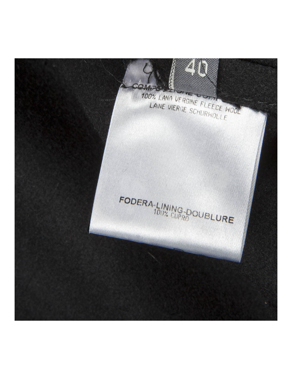 Veste ALEXANDER Mc QUEEN T noire