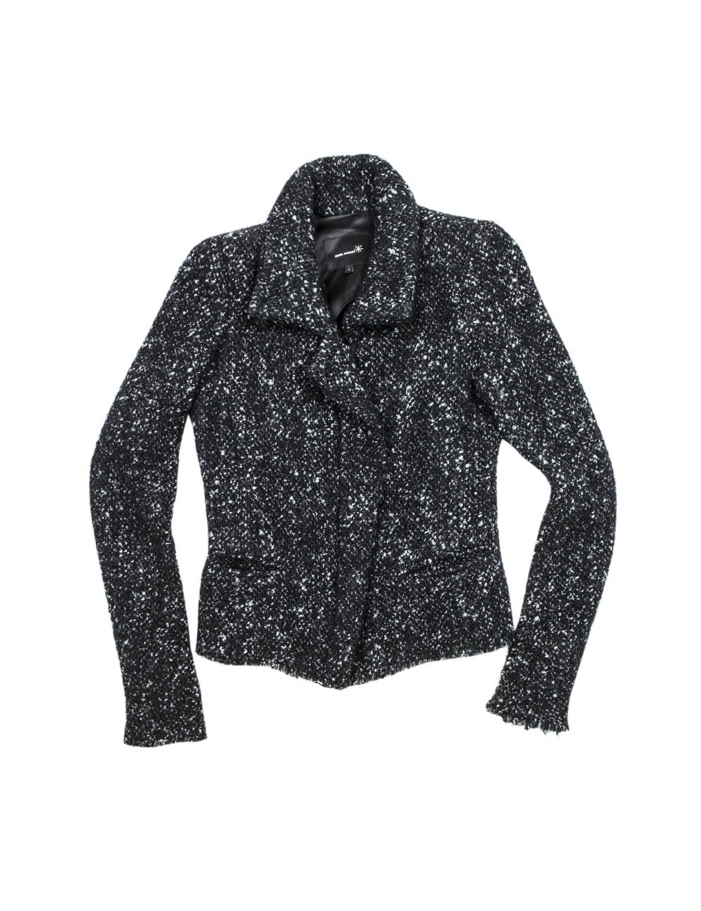 ISABEL MARANT T1 black and grey wool jacket