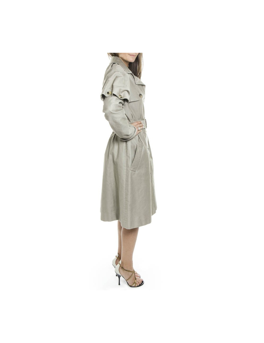 Trench VIKTOR & ROLF en coton beige foncé T 42 IT/38 fr