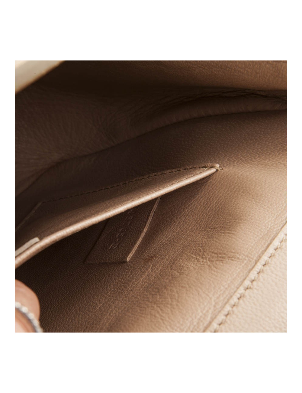 Sac CHLOE en  python doré