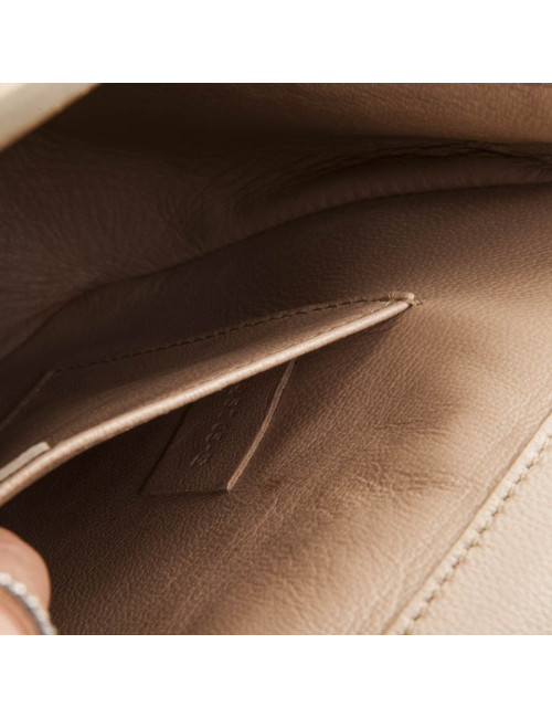 Sac CHLOE en  python doré