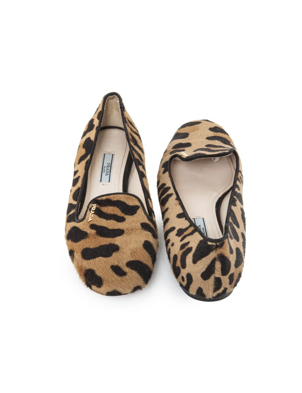 Ballerines PRADA T 39 façon léopard