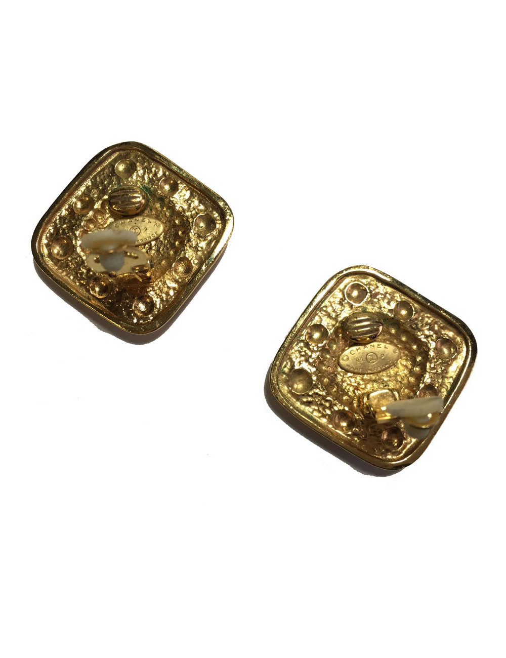 Clips d'oreille CHANEL vintage