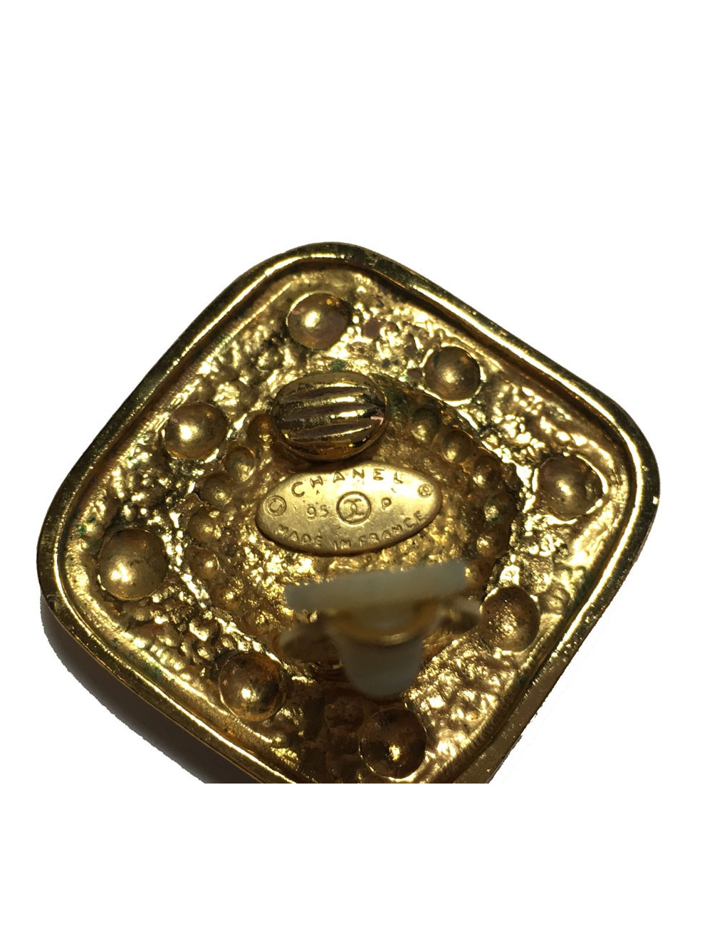 Clips d'oreille CHANEL vintage