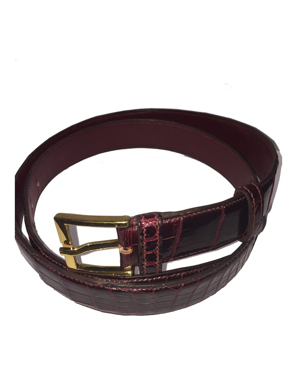 Ceinture croco CHARVET