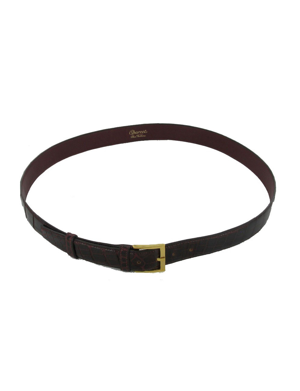 Belt crocodile CHARVET t 100