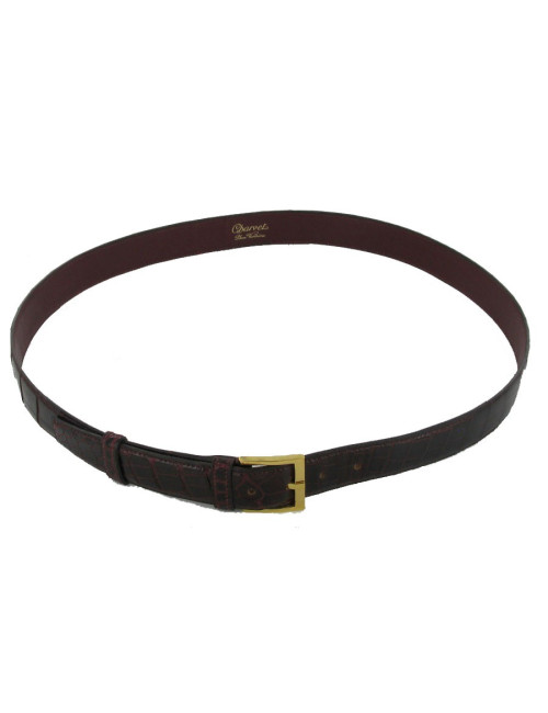Belt crocodile CHARVET t 100