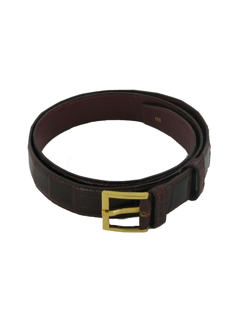 Ceinture croco CHARVET