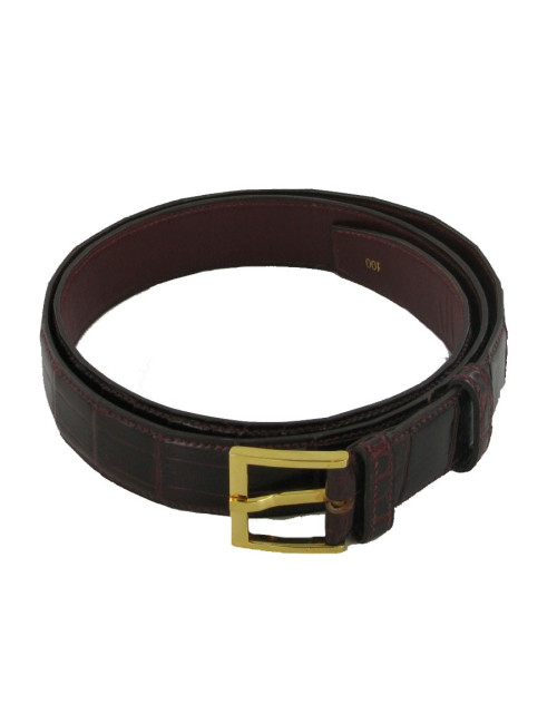 Belt crocodile CHARVET t 100